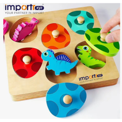 Dinosaur Egg Jigsaw Board - Age Group: 3+