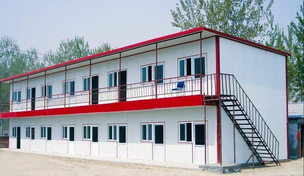 Puf Panel Portable Cabin - Color: As Per Client Requirement (Customizable) - Commonly White/grey/blue