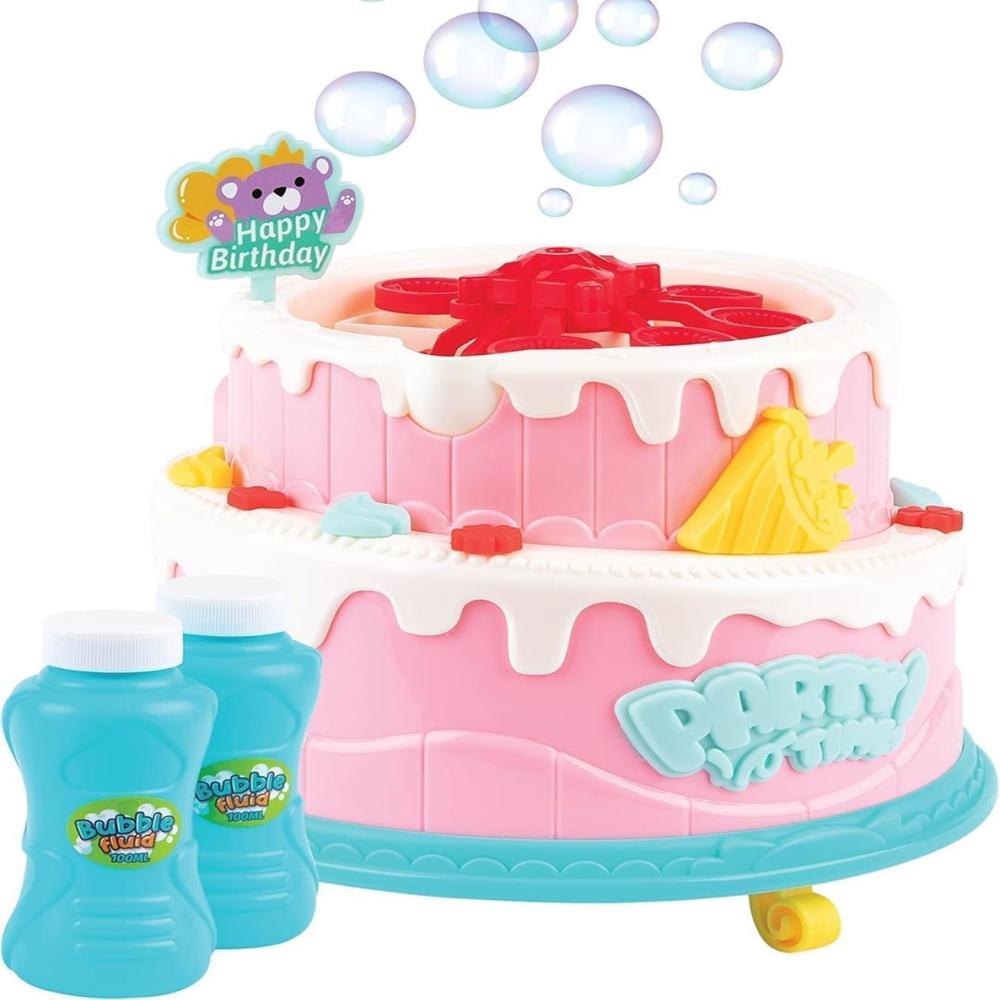Cake Shape Bubble Machine Toy