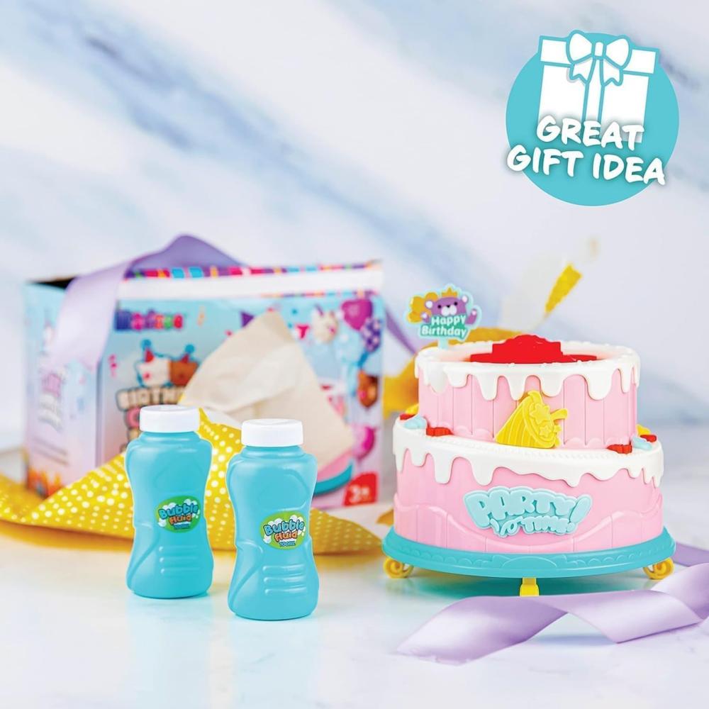 Cake Shape Bubble Machine Toy