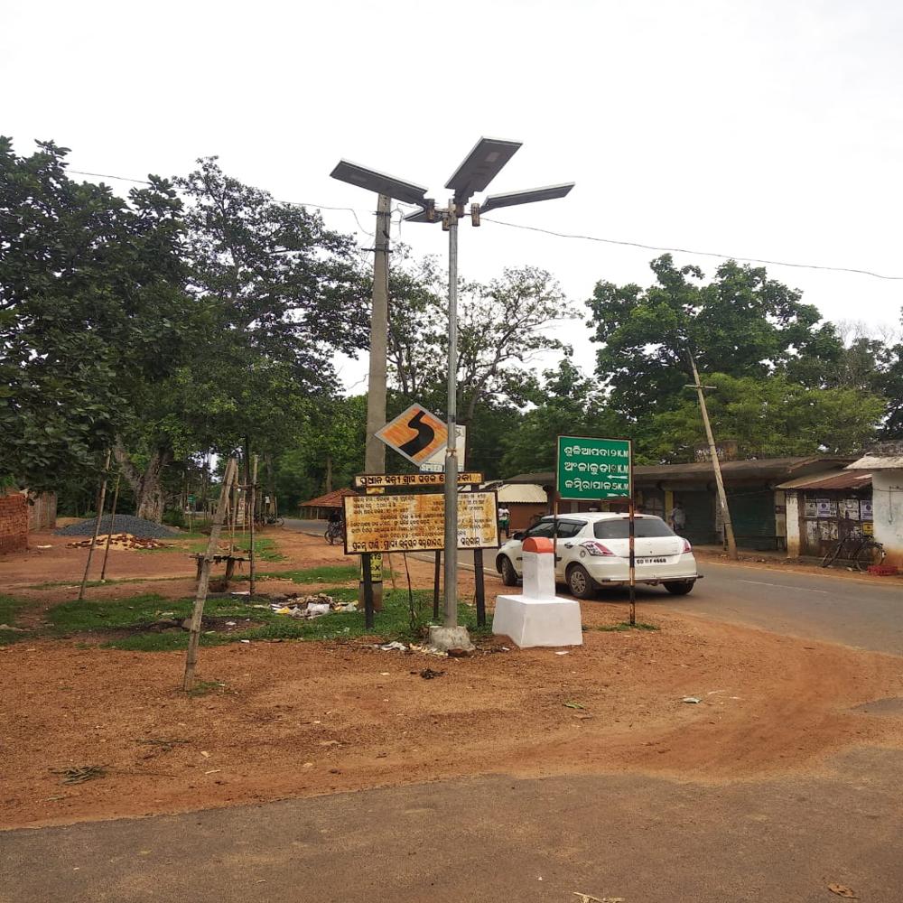 All in one/Fully integrated solar street light