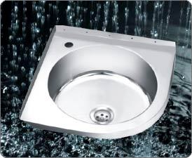 Corner Wash Basins