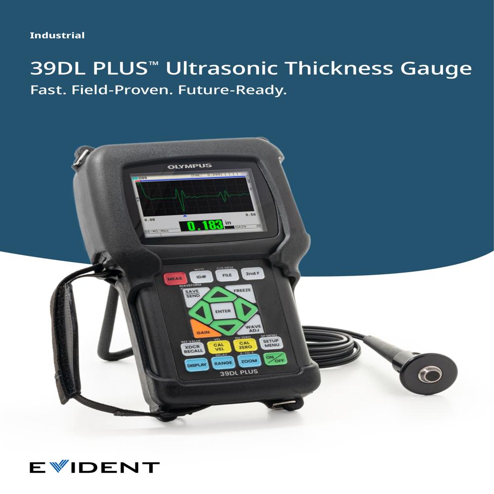 OLYMPUS 39DL PLUS Ultrasonic Thickness Gauge