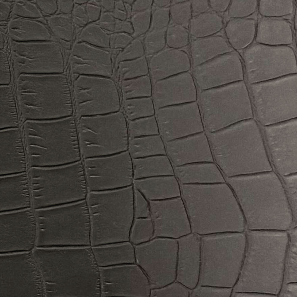 BCR-02 Vegan Leather Croco Noir