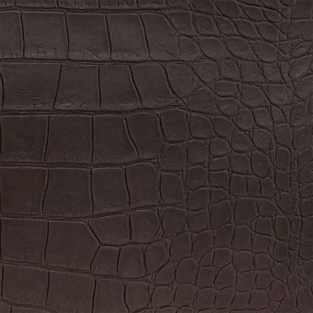 EC-02 Vegan Leather Espresso Croco