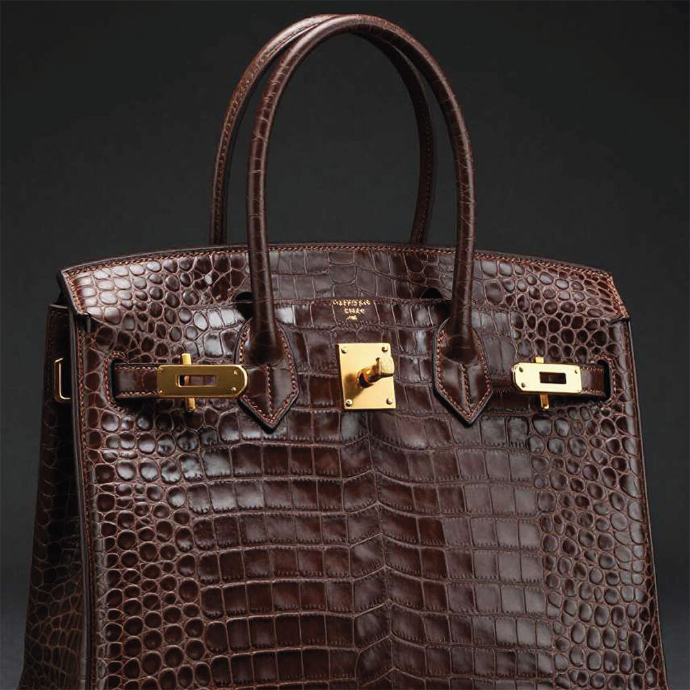 EC-02 Vegan Leather Espresso Croco