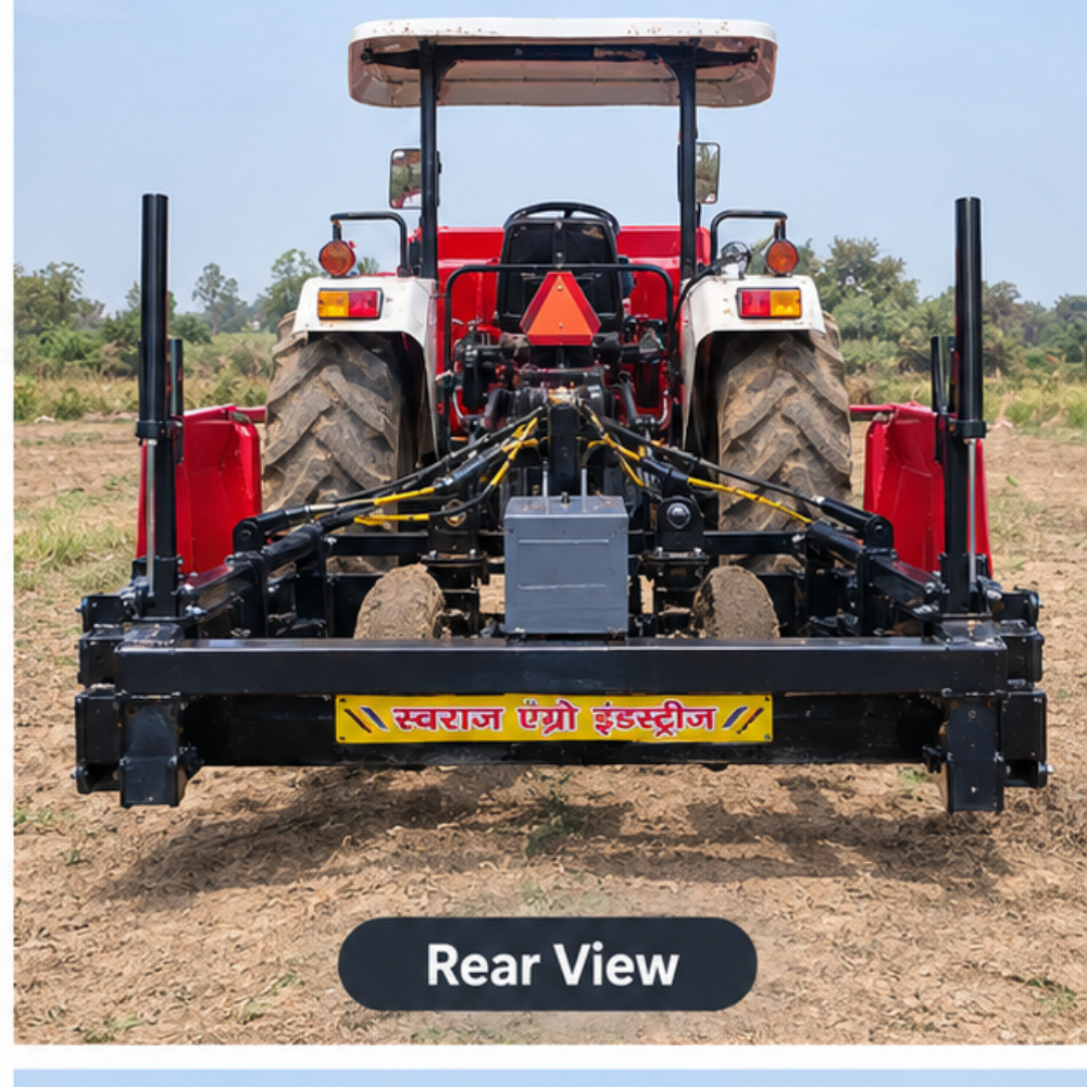 Tractor Front Dozer - Color: Red