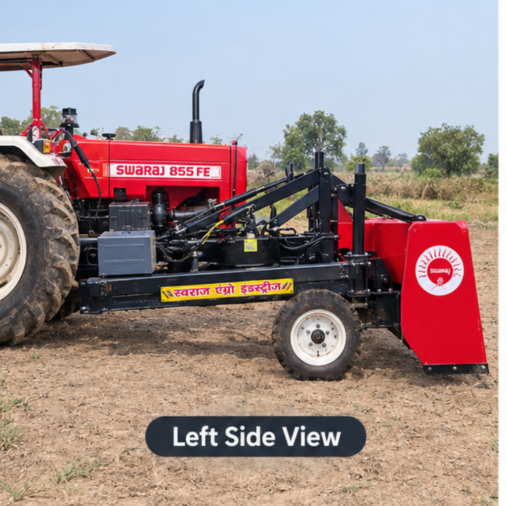 Tractor Front Dozer - Color: Red