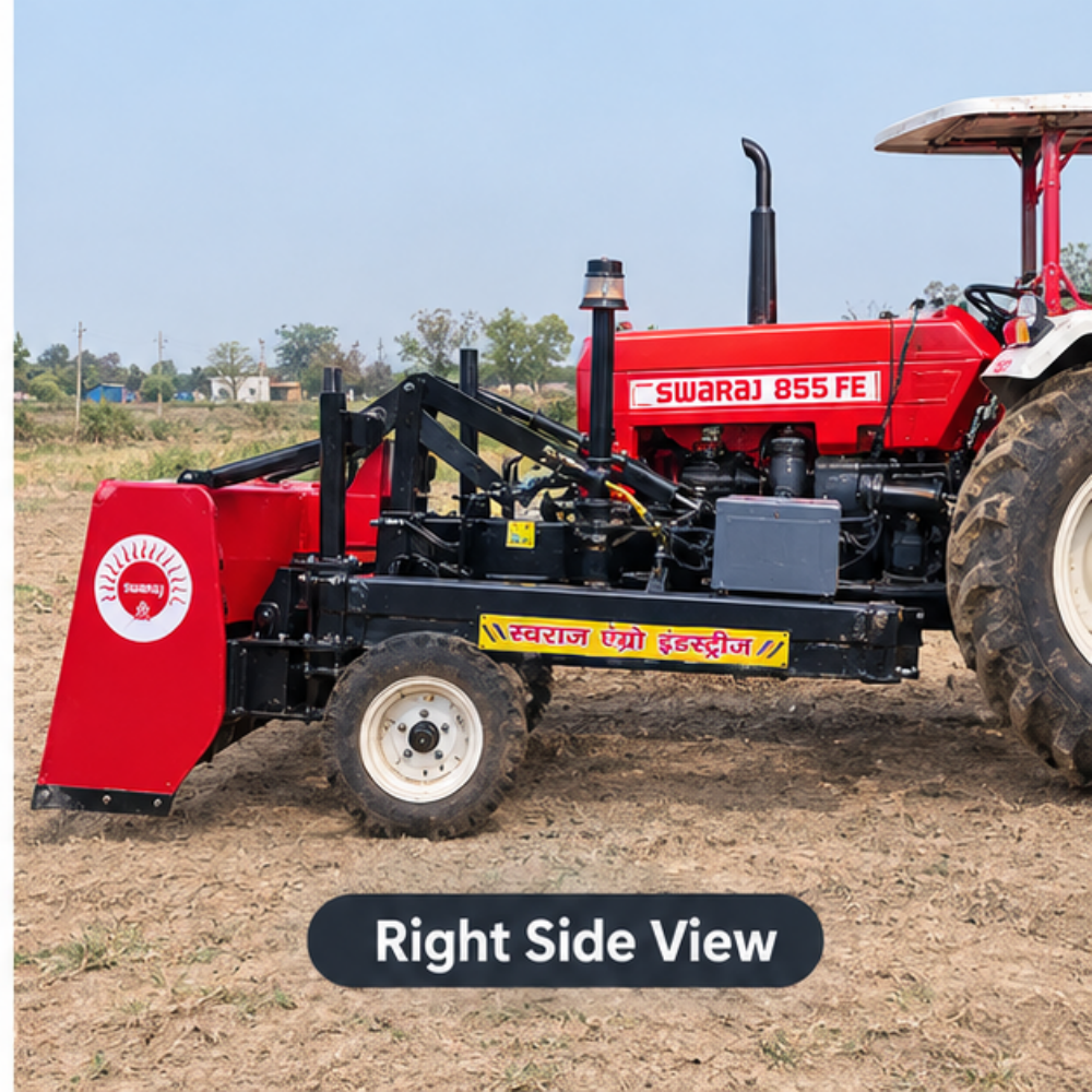 Tractor Front Dozer - Color: Red