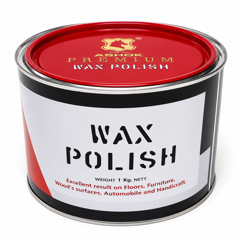 Floor Polish - Industrial Grade Reagent, White Tin Packaging For Floors, Furniture & Wood Surfaces
