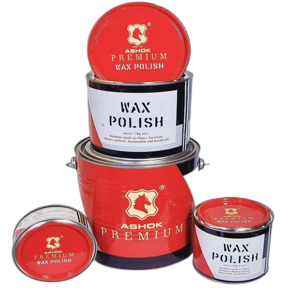 Floor Polish - Industrial Grade Reagent, White Tin Packaging For Floors, Furniture & Wood Surfaces