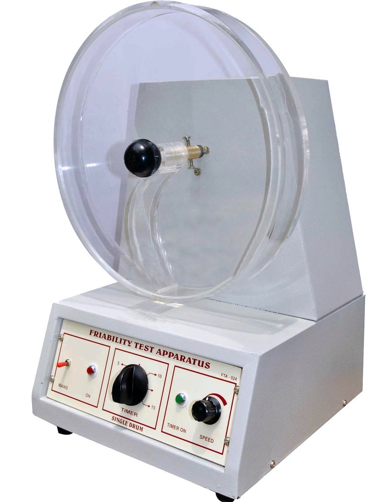 K-Wok Friability Test Apparatus Analog - Color: White & Blue