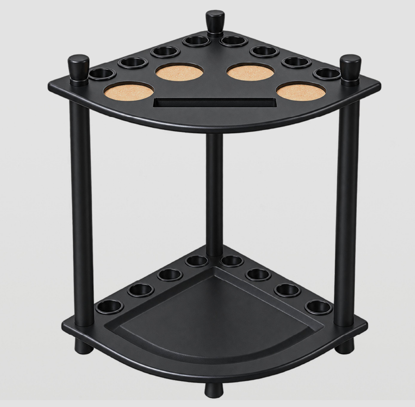 Black Table Top Pool Table Stand