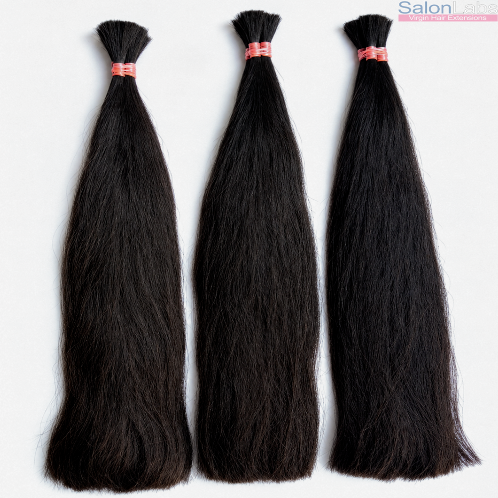 Indian Bulk Hair - Color: Refer Color Chart