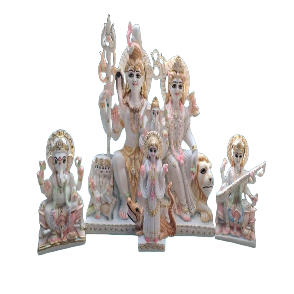 Marble Shiv Parivar
