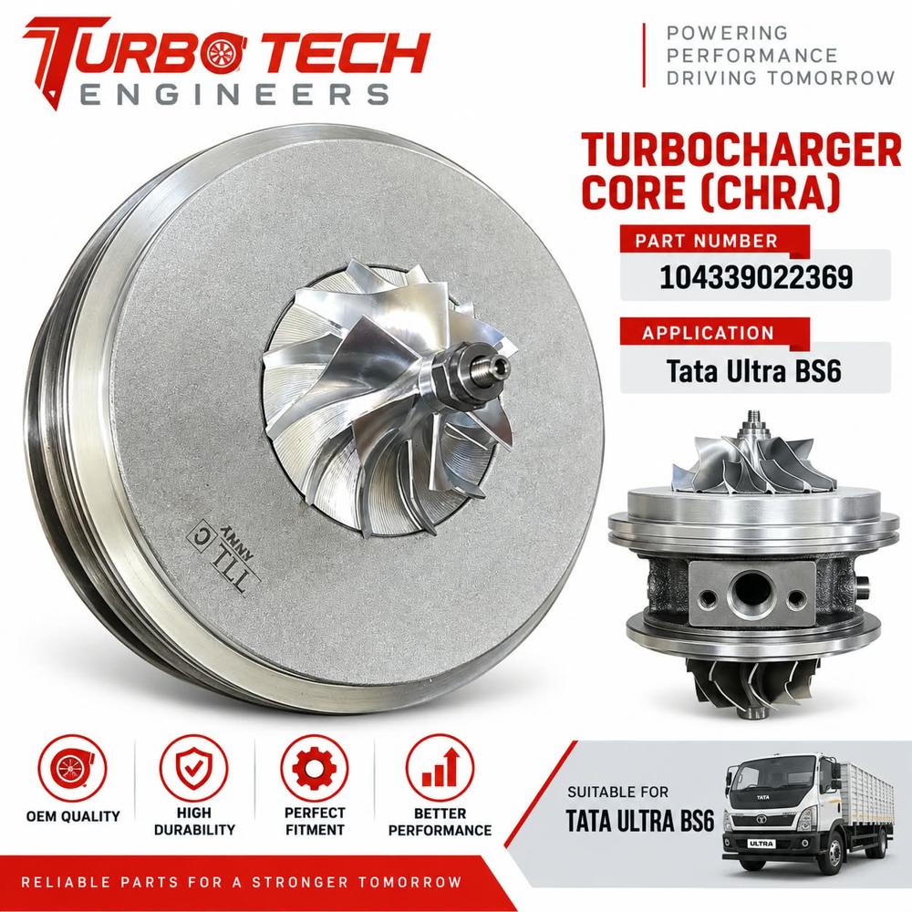 Turbocharger Core 104339022369 Bs6 - Country Of Origin: India