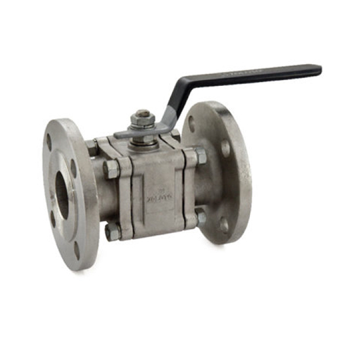 1081 SS304 Three Piece Flanged Ball Valve