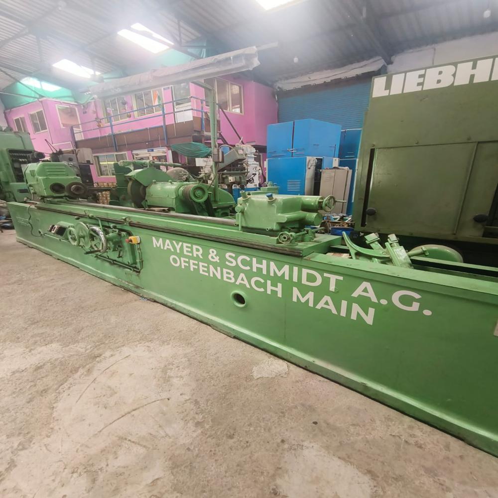 Mayer & Schmidt Used Cylindrical Grinder Machine - Feature: Max. Spindle Speed : 196rpm