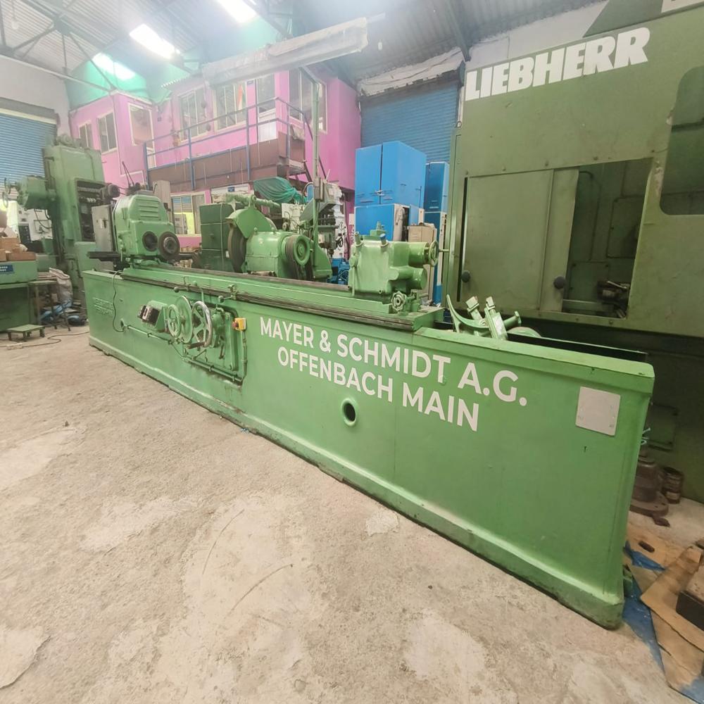 Mayer & Schmidt Used Cylindrical Grinder Machine - Feature: Max. Spindle Speed : 196rpm