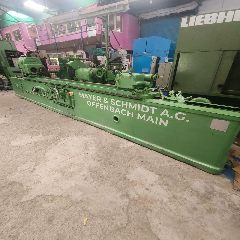 Mayer & Schmidt Used Cylindrical Grinder Machine - Feature: Max. Spindle Speed : 196rpm