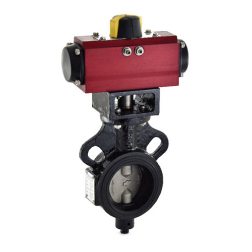 1078D Pneumatic Actuator Wafer Type Butterfly Valve