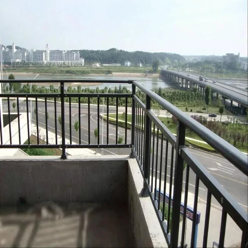 16mm Powder Coated Metal Balcony Railing