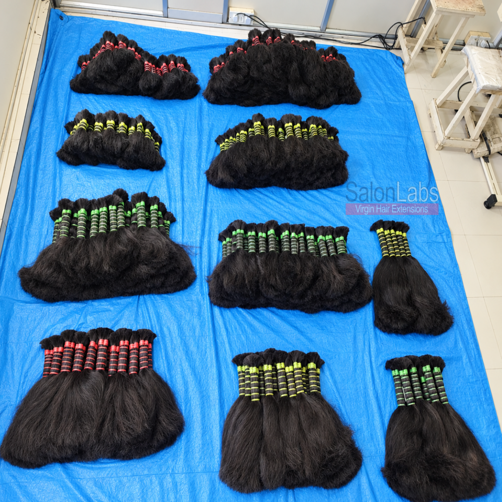 Double Drawn Bulk Hair