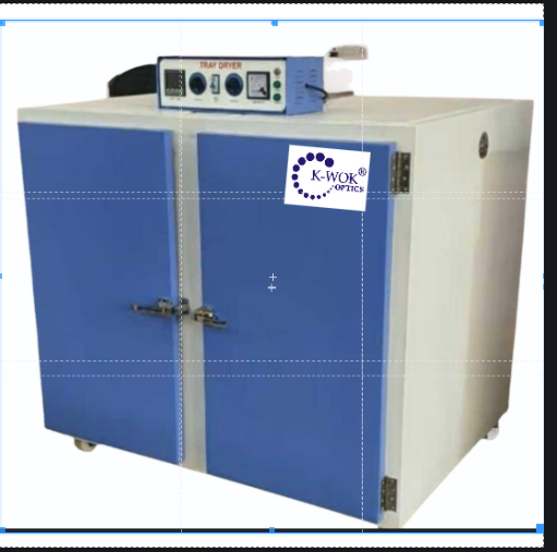 K-Wok Stainless Steel Laboratory Tray Dryer - Color: Blue White