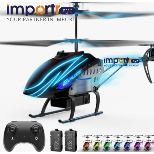 Remote Control Helicopter Model Toy - Age Group: 3+