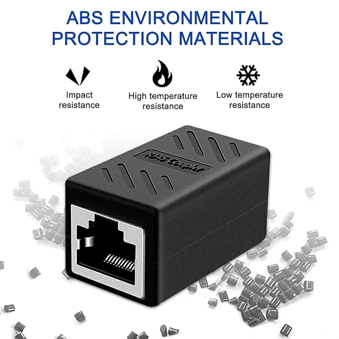 Rj45 Ethernet Network Cable Coupler Female to female