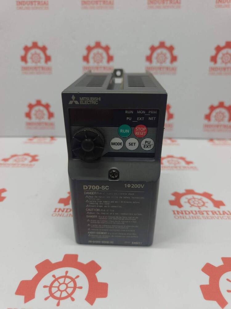 MITSUBISHI FR-D7205-0235SC-EC Ultra-Compact Variable Frequency Drive (VFD)