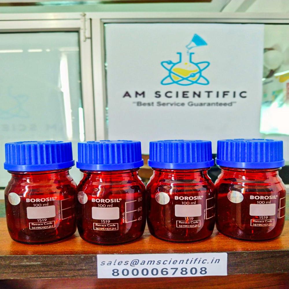 Reagent Bottles Narrow Mouth With Screw Cap 100ml