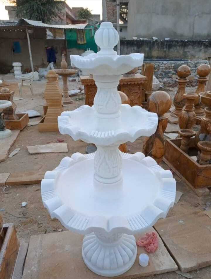 Indore Ko Khubsurat Banane Ke Liye White Marble Fountain