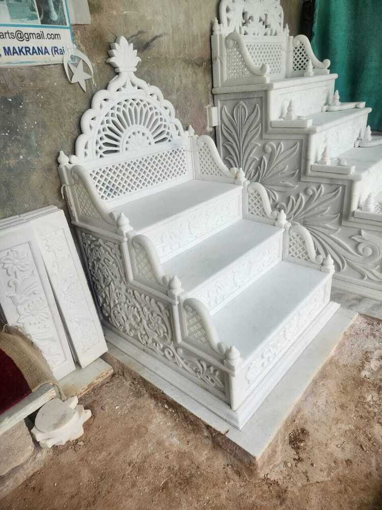 Masjid Mimbar White Marble
