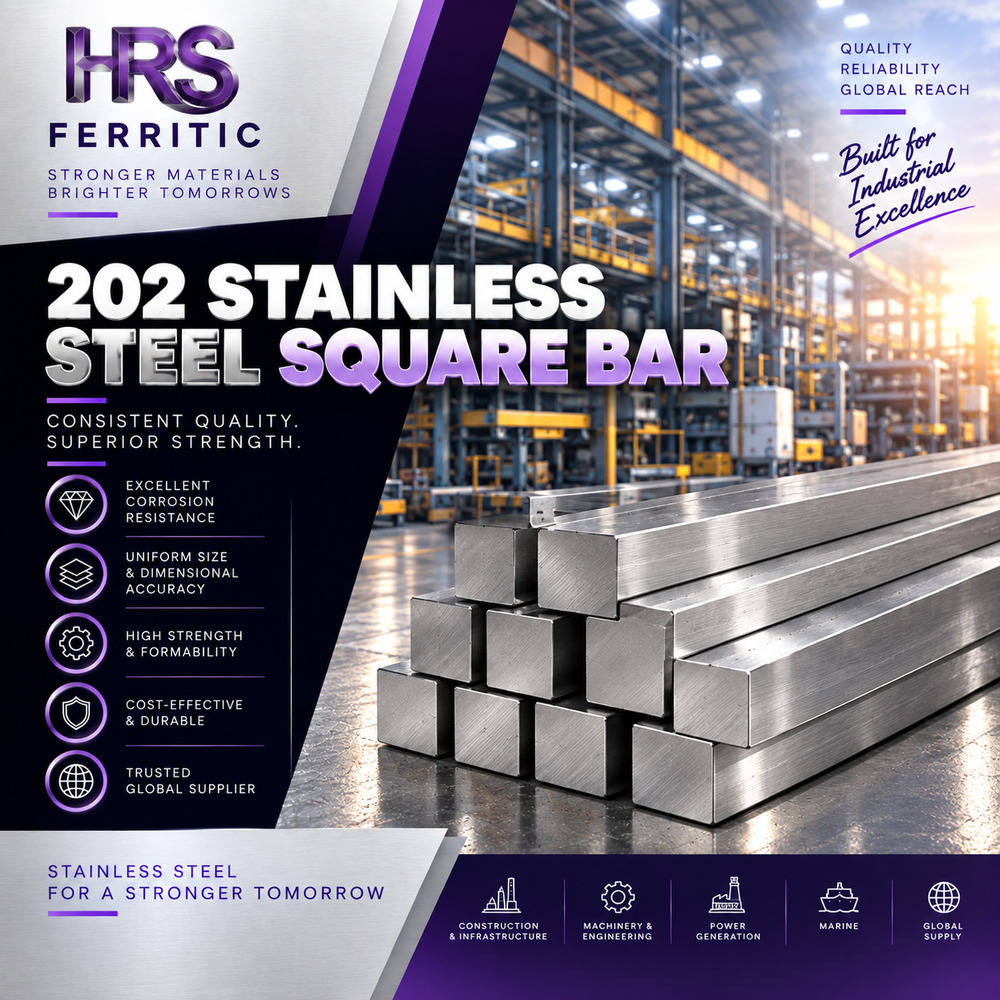 202 SS Square Bars