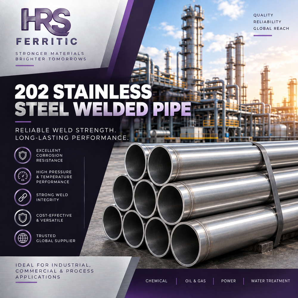 202 SS Welded Pipe