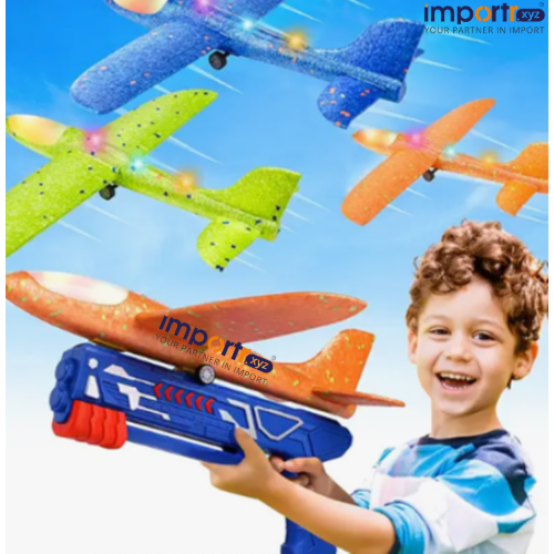 Airplane Launcher Toy - Age Group: 3+