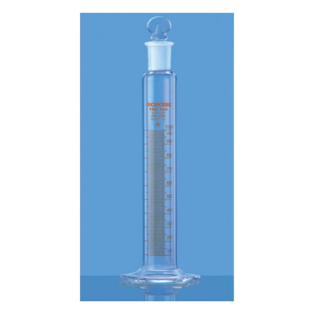 Cylinders Class A Hexagonal Base With IC Stopper 100ml