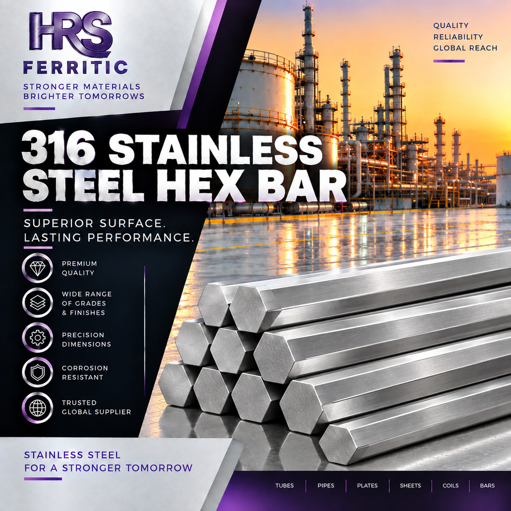 316 SS HEX Bar