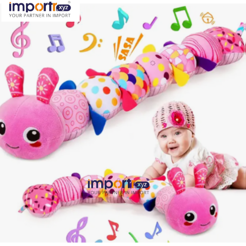 Sensory Music Animal Stuffed Toy - Age Group: 1+