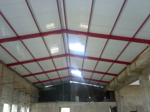  गैल्वनाइज्ड शीट इंसुलेटेड पफ रूफिंग पैनल्स 