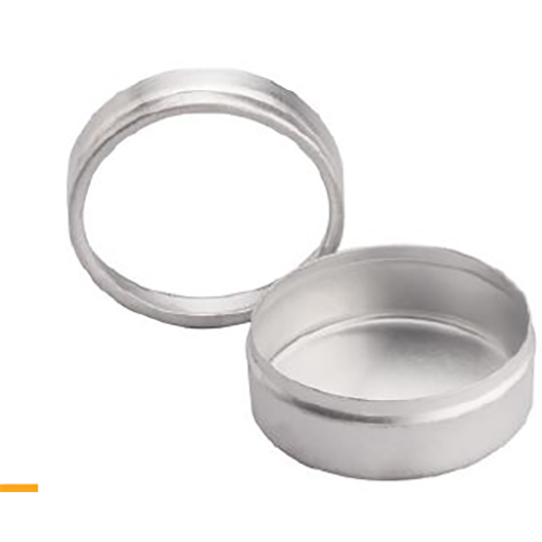 Aluminium Tins Glass Threaded Top