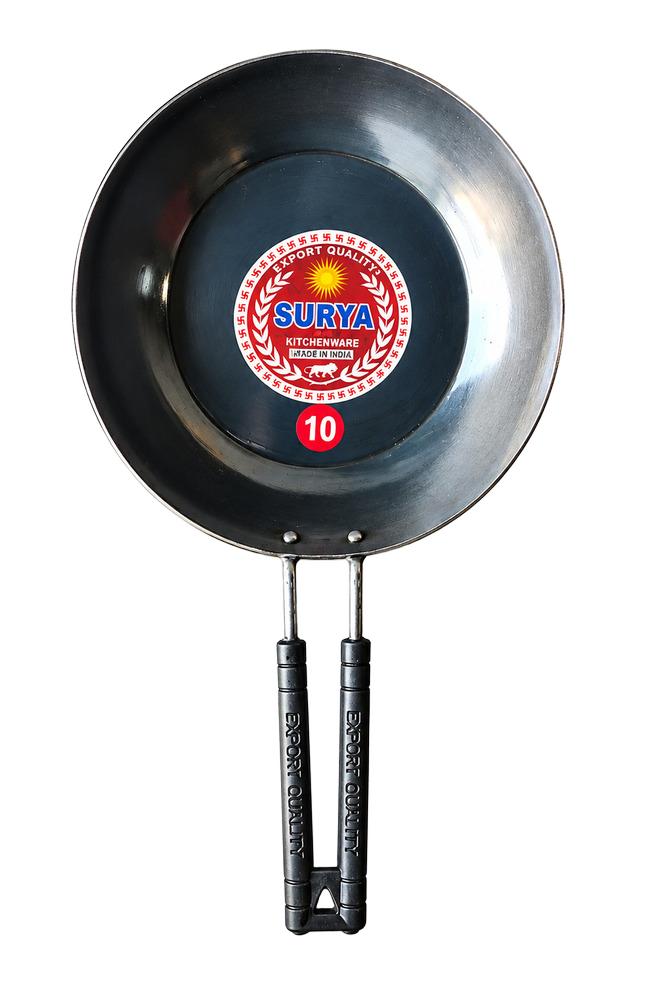 Iron Fry Pan With Double Handle