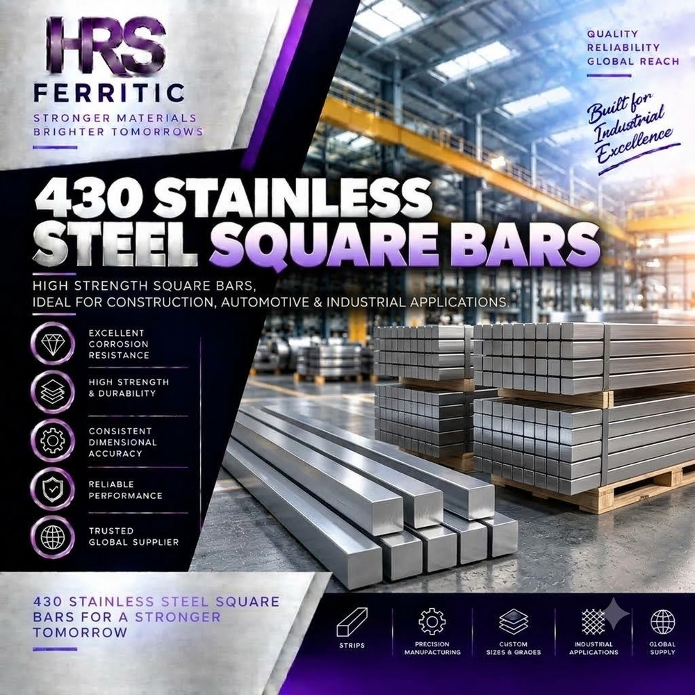 SS Square Bars