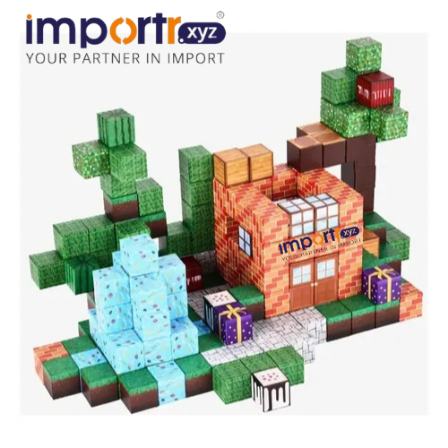 Magnetic Building Blocks Puzzle Mini Toys - Age Group: 3+