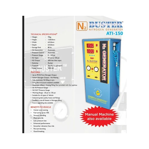 Nitrogen Tyre Inflators For Truck