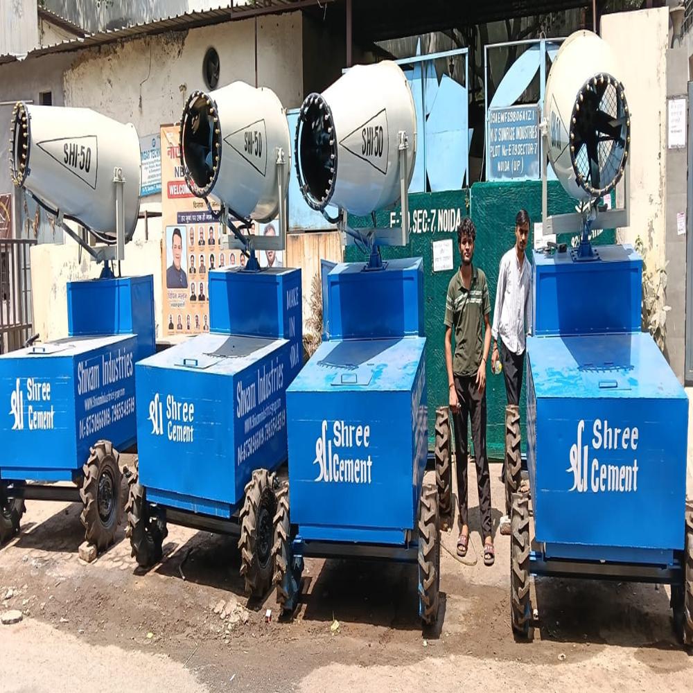 Fog Cannon Dust Suppression System - Efficiency: 97 %