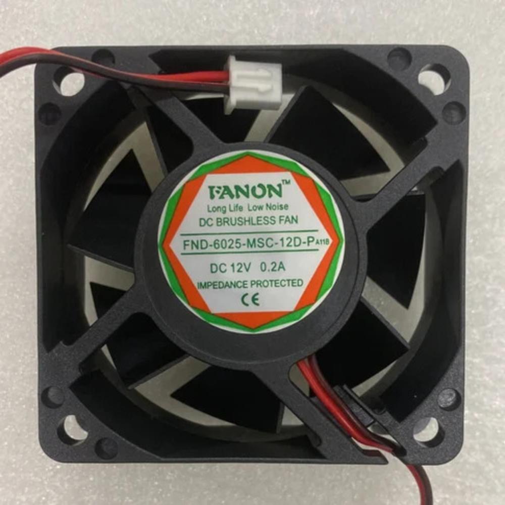 SDN SDN-6025-MSC-12D-P 12V DC 0.2A 6025mm Ball Bearing Industrial Axial Cooling Fan