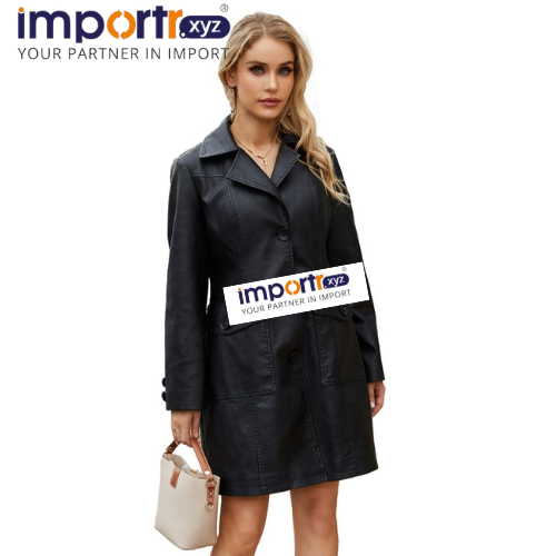 Leather Coat - Feature: Stylish