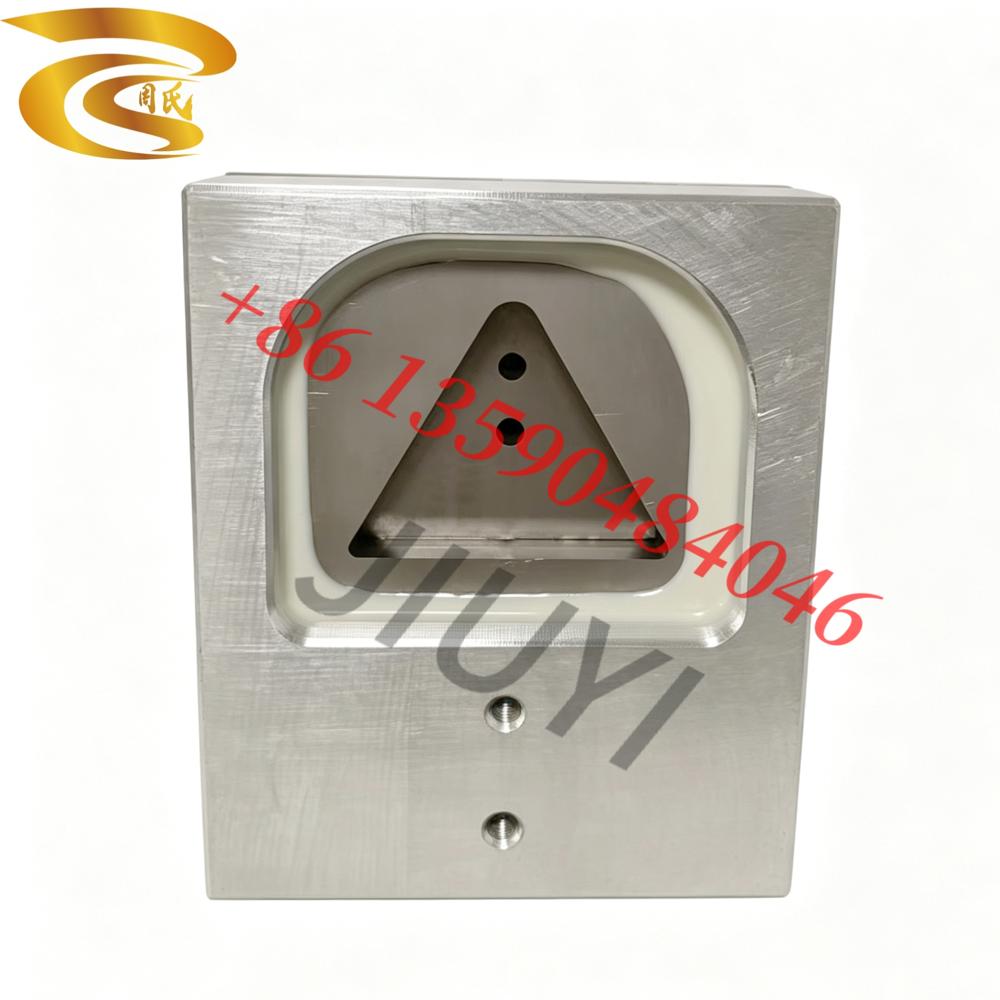 Angle Punching Machine/ Triangle Hole Punch/v Punch Hanging Hole Puncher For Plastic Bag Making Machine Packaging Parts - Color: Metallic Color